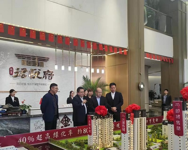 王晟率相關(guān)部門(mén)赴徽鹽地產(chǎn)集團(tuán)靈璧項(xiàng)目公司開(kāi)展條線化服務(wù)
