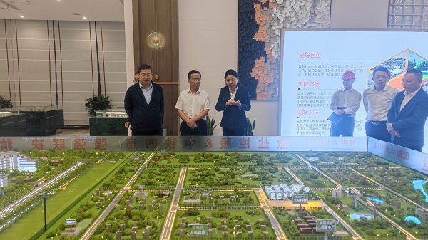 王思軍到省城市更新等三家公司六安項目調(diào)研督導(dǎo)工作